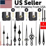 Quartz Clock Movement Mechanism Replacement Kit with Hands