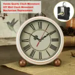 Quartz Clock Movement Replacement Mechanism and Hands Kit - Image 12