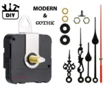 Quartz Clock Movement Replacement Mechanism and Hands Kit - Image 2