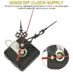 Quartz Clock Movement Replacement Mechanism and Hands Kit - Image 9