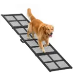 PawHut Dog Car Ramp, 75 Inch x 20 Inch Extra Long and Wide, Non-Slip Surface, Folding Portable Pet Ramp for Large, Small and Senior Dogs - Image 11