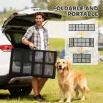 PawHut Dog Car Ramp, 75 Inch x 20 Inch Extra Long and Wide, Non-Slip Surface, Folding Portable Pet Ramp for Large, Small and Senior Dogs - Image 7
