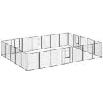 Dog Playpen for Indoor Outdoor, 24 Panels 39" H Puppy Playpen with Lockable Door, DIY Shape Pet Exercise Fence, Black - Image 12