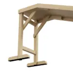 Dog Ramp Pet Ramp for Bed, Non-Slip Carpet, Top Platform, 74" x 16" x 25", Natural - Image 9