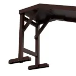 PawHut Dog Ramp Pet Ramp for Bed with Non-Slip Carpet, Top Platform, 74" x 16" x 25", Brown - Image 9