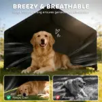 Dog Shade Shelter Outdoor, Dog House Outside with Canopy, Pet Tent for Small Medium Large Breeds - Image 5