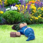 Funny Drunk Dwarf Garden Gnome Outdoor Yard Patio Decoration - Image 8