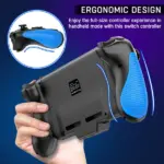 Handheld Gamepad Controller Grip with Dual Vibration for Nintendo Switch - Image 6