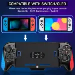 Handheld Gamepad Controller Grip with Dual Vibration for Nintendo Switch - Image 8