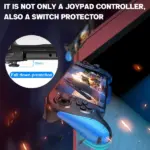 Handheld Gamepad Controller Grip with Dual Vibration for Nintendo Switch - Image 2