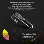 Bluetooth 5.0 Wireless Mono Earpiece Headset with Microphone - Image 5