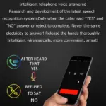 Bluetooth 5.0 Wireless Mono Earpiece Headset with Microphone - Image 6