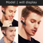 Bluetooth 5.0 Wireless Mono Earpiece Headset with Microphone - Image 11