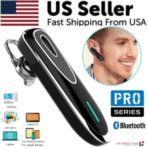 earpiece bluetooth wireless handsfree driving headset headphone microphone 6