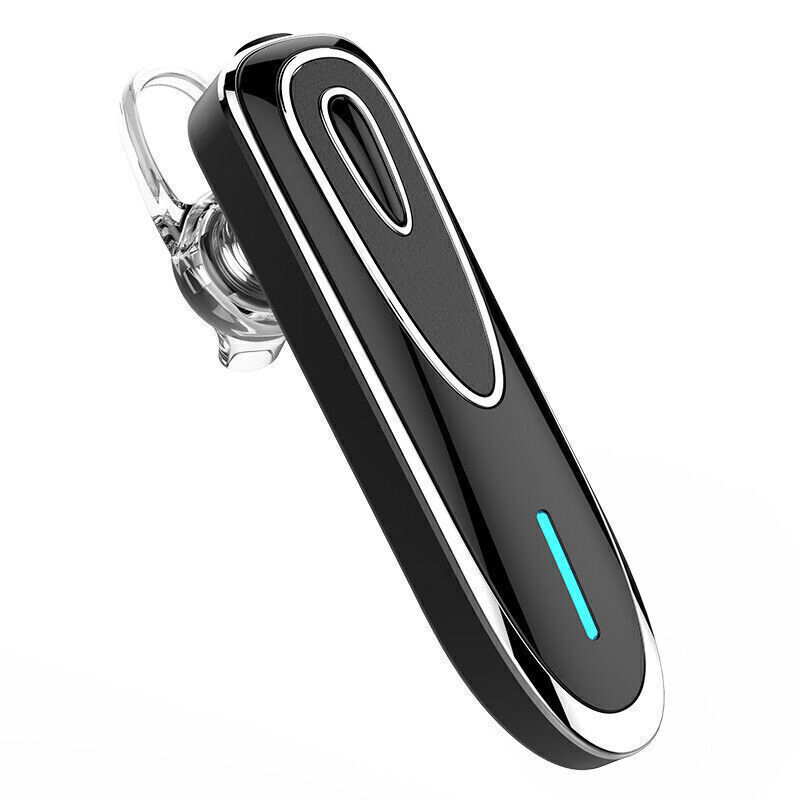 Bluetooth 5.0 Wireless Mono Earpiece Headset with Microphone