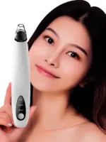 Electric Facial Pore Vacuum Blackhead Remover with 3 Suction Levels and 3 Heads - Image 15