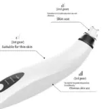 Electric Facial Pore Vacuum Blackhead Remover with 3 Suction Levels and 3 Heads - Image 4