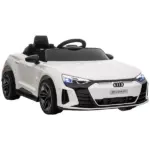 Electric Car for Kids 37-60 Months | 12V Ride-on Toy with Remote Control, Suspension, Horn Honking, Sleek White
