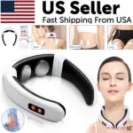Electric Pulse Neck Massager with 8 Modes and Adjustable Intensity