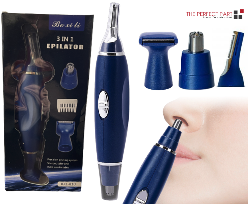 Electric Nose Ear Beard and Eyebrow Hair Trimmer