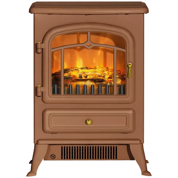 electric-freestanding-fireplace-stove-with-realistic-led-flames-and-logs-750w1500w-dark-brown.webp Electric Freestanding Fireplace Stove with Realistic LED Flames and Logs, 750W/1500W, Dark Brown - Image 1