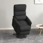 Electric Power Lift Recliner Chair, Easy Remote Operation for Effortless Rising Black - Image 2