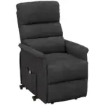 Electric Power Lift Recliner Chair, Easy Remote Operation for Effortless Rising Black