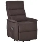Power Lift Recliner Chair with Heat and Vibration Massage, Brown - Image 11
