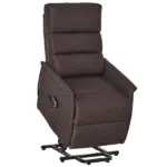 Power Lift Recliner Chair with Heat and Vibration Massage, Brown