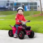 6V Electric Ride On Car with Forward and Reverse for Toddlers 18 to 36 Months, Pink - Image 2
