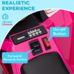 6V Electric Ride On Car with Forward and Reverse for Toddlers 18 to 36 Months, Pink - Image 4