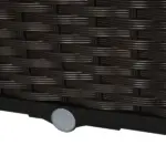 Outsunny Elevated Garden Bed, Brown Plastic 15x15, Self-Watering with Drainage DIY Kit - Image 9