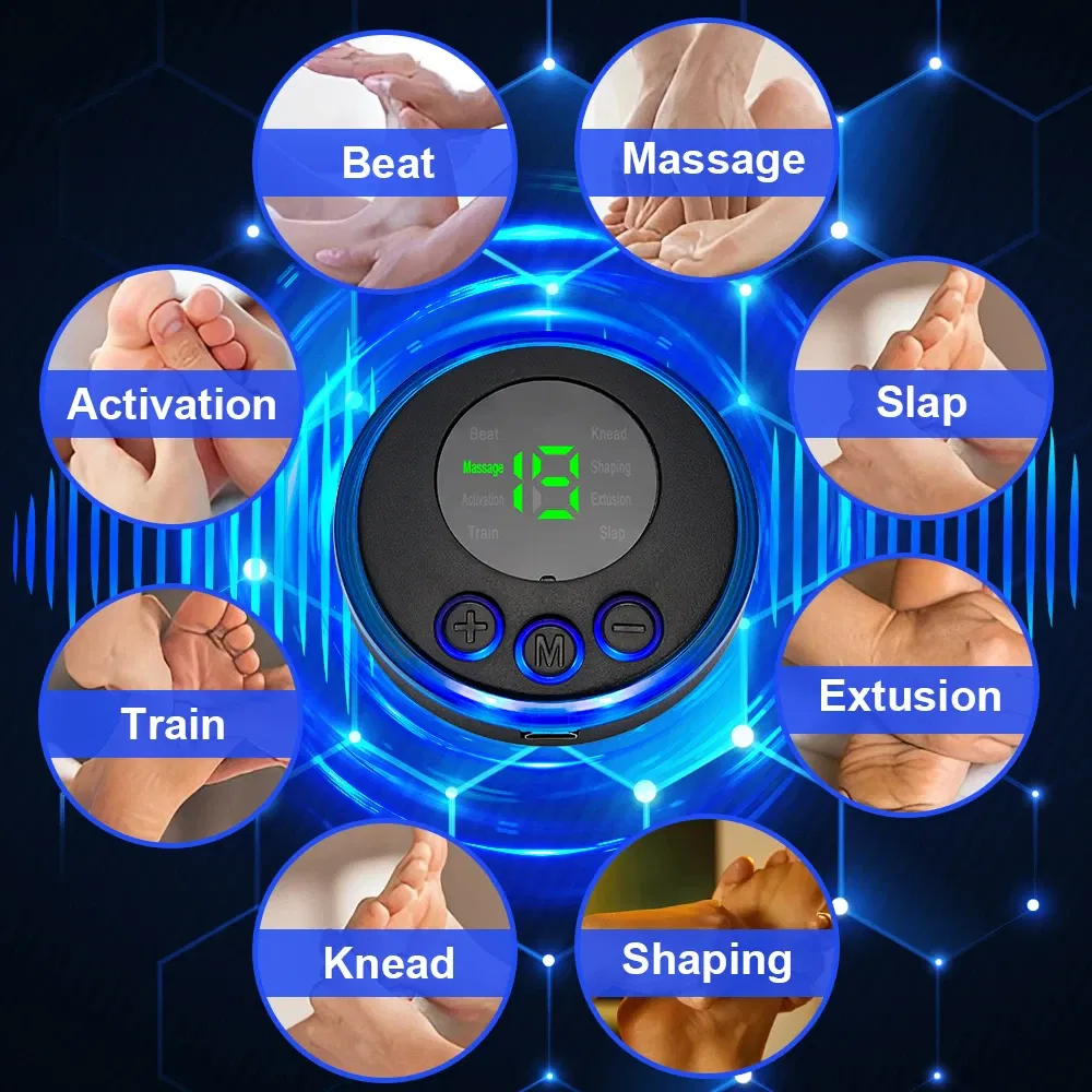 EMS Foot Massager Pad with Electrical Muscle Stimulation