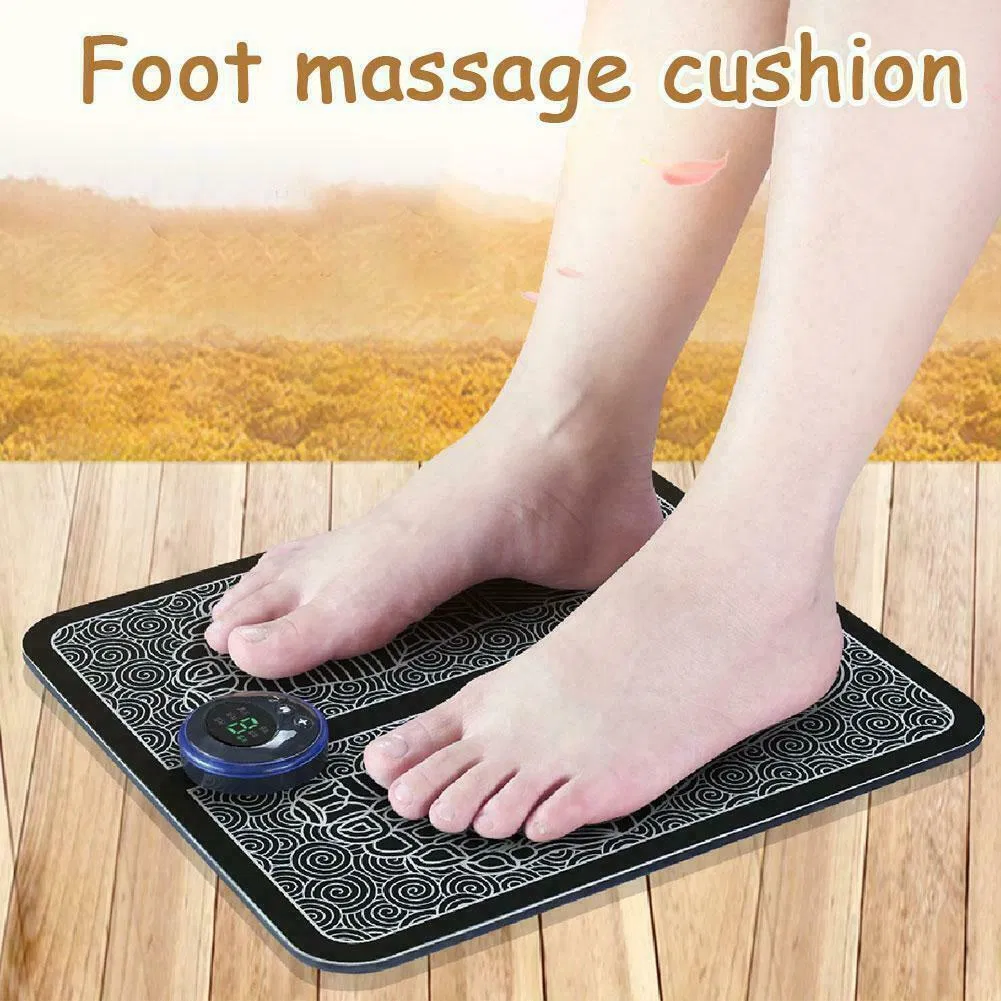 Rechargeable EMS Foot Massage Mat with 6 Modes