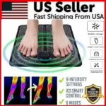 Rechargeable EMS Foot Massage Mat with 6 Modes