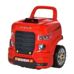 Qaba Engaging Kids Truck Engine Toy Set with RC Car Key | Red Mechanic Toys for Ages 3-5 - Image 11
