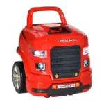 Qaba Engaging Kids Truck Engine Toy Set with RC Car Key | Red Mechanic Toys for Ages 3-5