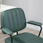 Ergonomic Microfiber Desk Chair Swivel Adjustable Height Tilt Green - Image 8