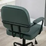 Ergonomic Microfiber Desk Chair Swivel Adjustable Height Tilt Green - Image 9