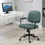 Ergonomic Microfiber Desk Chair Swivel Adjustable Height Tilt Green - Image 10