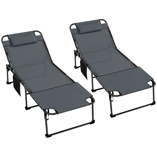 ergonomic-recliners-for-poolside-bliss-5-level-gray-loungers-with-reading-hole-and-side-stash-for-ultimate-relaxation.webp Ergonomic Recliners for Poolside 5-Level Gray Loungers with Reading Hole and Side Stash for - Image 1