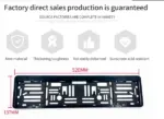 Universal European License Plate Holder Frame - Image 8