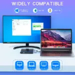 7 in 1 USB 3.0 External CD DVD Drive Burner Reader and USB Hub - Image 3