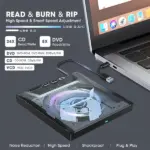 USB 3.0 External CD DVD Drive Writer Burner for Windows PC and Laptop - Image 19