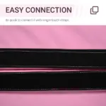 5 Foot Foldable Pole Fitness Safety Mat, 2 Inch Thick, Pink - Image 5