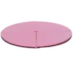 5 Foot Foldable Pole Fitness Safety Mat, 2 Inch Thick, Pink - Image 8