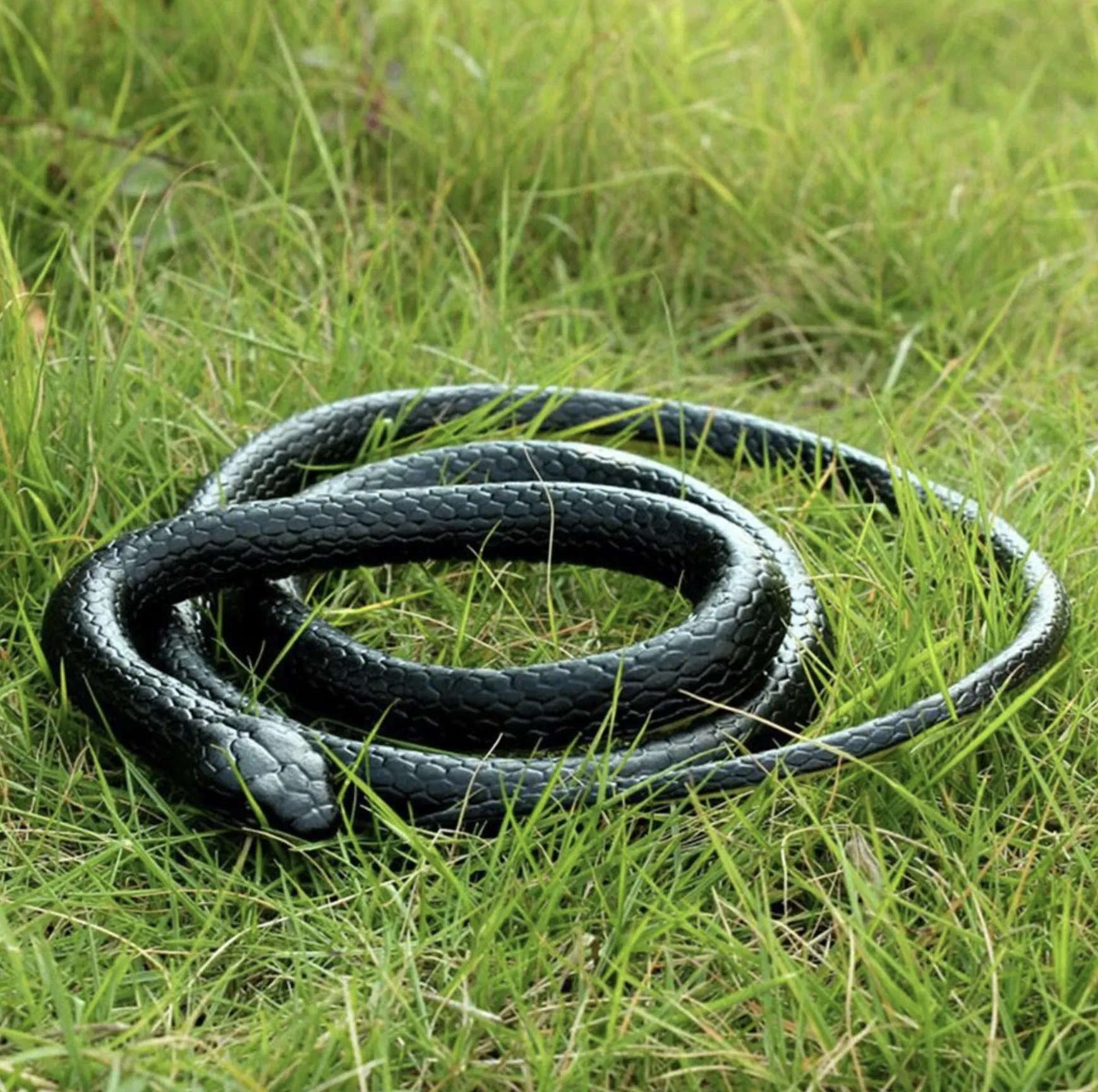 52 Inch Realistic Rubber Snake Prank and Garden Decoration