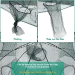 Foldable Fishing Bait Trap Net for Crab Crawdad Shrimp Minnow and Fish - Image 7