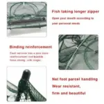 Foldable Fishing Bait Trap Net for Crab Crawdad Shrimp Minnow and Fish - Image 10
