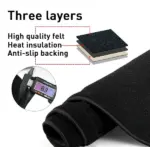 Dashboard Cover Mat for 2007-2014 Chevrolet Silverado and 2007-2013 GMC Sierra - Image 6